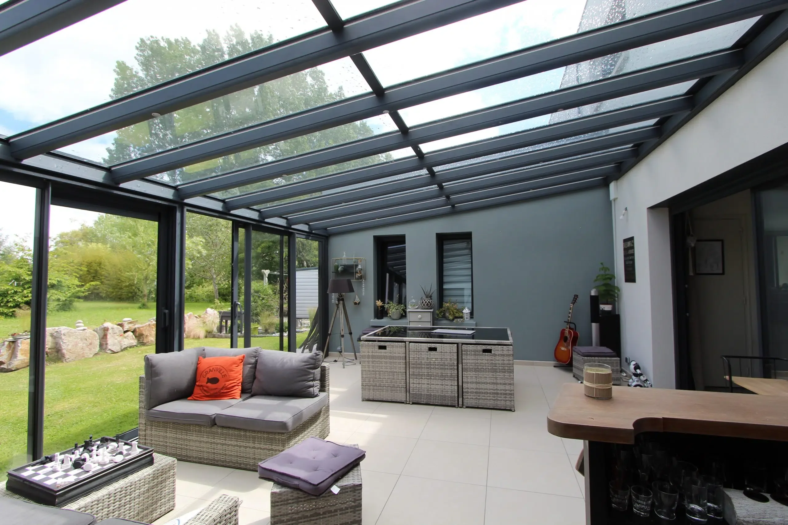 Véranda aluminium sur mesure